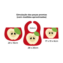 Painel Misturadinho Maça - Meia Tigela