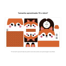 Painel Misturadinho Raposinha - Meia Tigela