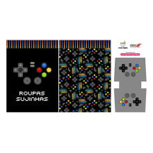 Saquinho Roupa Limpa/Suja Games Coleção Fantasia - Meia Tigela