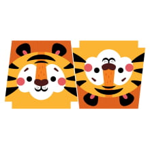 Tecido Painel Ecobag Estojo Tigre - Meia Tigela