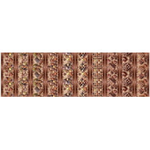 Tricoline Digital Barrado  Chocolate - 89481