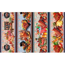 Tricoline Digital Barrados Churrasco 2026