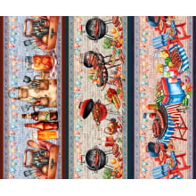 Tricoline Digital Barrados Churrasco 2026