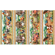 Tricoline Digital Barrados Fazenda - A3205