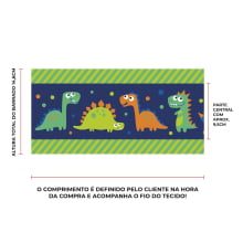 Tricoline Digital Barrados Infantil Meia Tigela