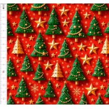 Tricoline Digital Natal Árvores 9001e241 Tricoline Digital Natal Árvores 9001e241