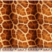 Tecido Sarja Impermeável Animal Print Girafa  3D
