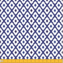 Azulejo Português 2044v01 azul royal linhas grossas