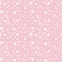 Corações fundo Rosa BB 1342v097