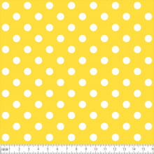 Tecido Tricoline Bola Grande Amarelo 1554v134