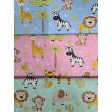 kit 190a Patchwork - Cortes 50cm x 70cm safari sg