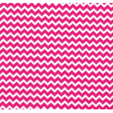 Tecido Tricoline Chevron Double Z Barbie
