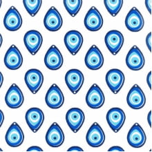 Olho Grego Azul Fundo Branco 81052v01