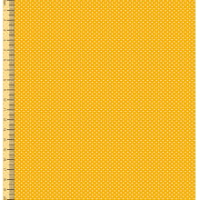 Tecido Tricoline Bolinha Micro Amarelo Ouro 99323-1039