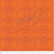 Tecido Tricoline Craquelado Laranja 99316-4