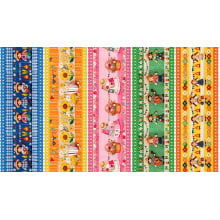 Tricoline Digital Barrados Festa Junina - 9050v458