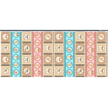 Tricoline Estampado Barrado Dogs - 9100e10745 - Estúdio Dzen