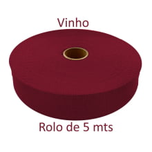 Viés Boneon 25mm Rolo de 5 Mts - Escolha a Cor