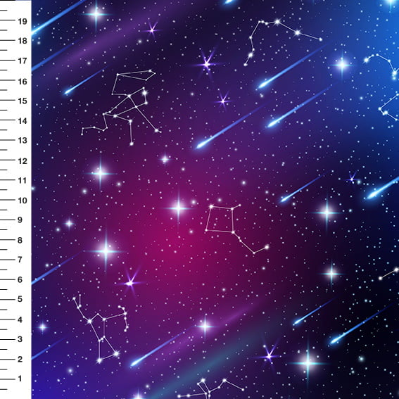 Tecido Tricoline Espacial Constelação Meia Tigela 9100e4168