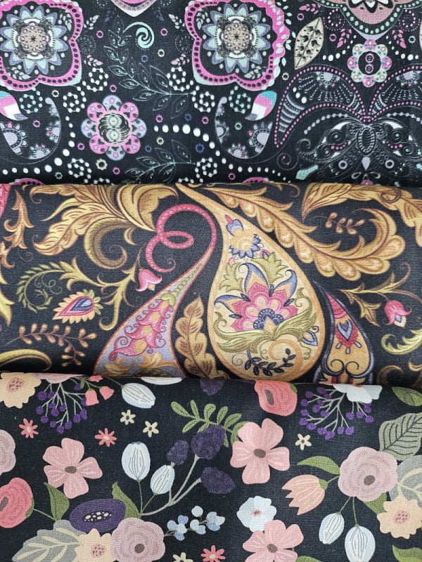 kit 504d Patchwork Floral cashmir
