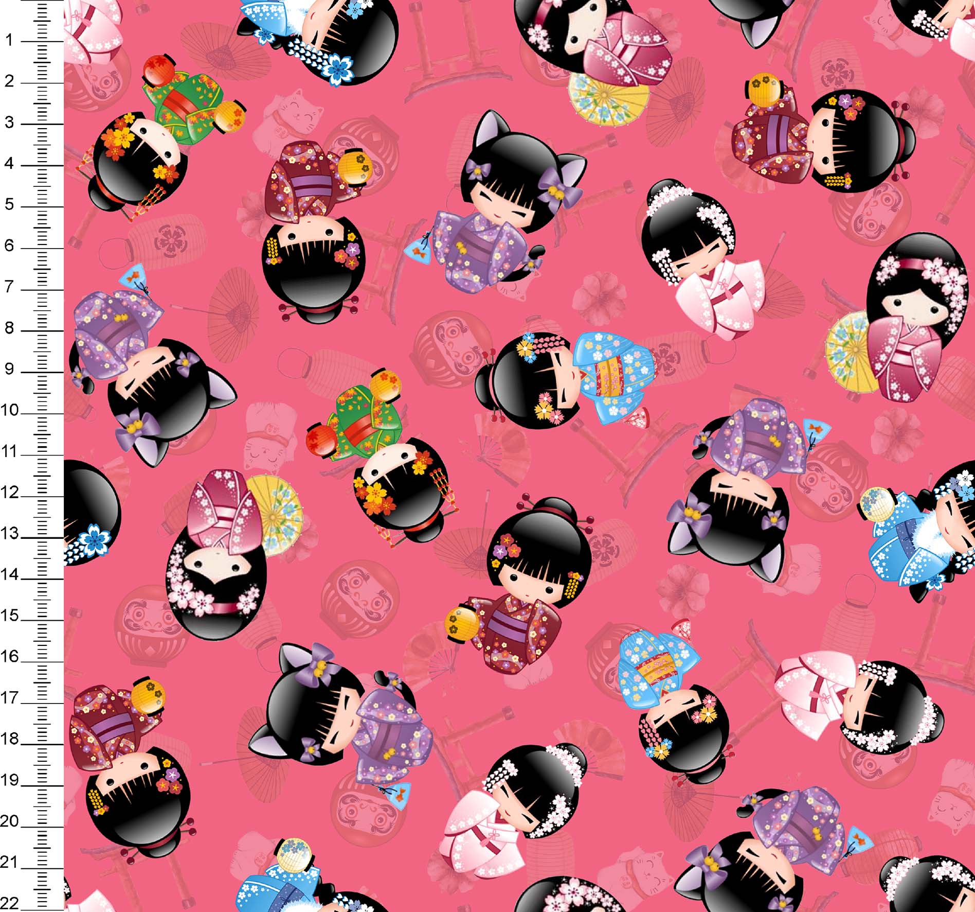 Kokeshi Digital Fundo Goiaba - 9100e1677