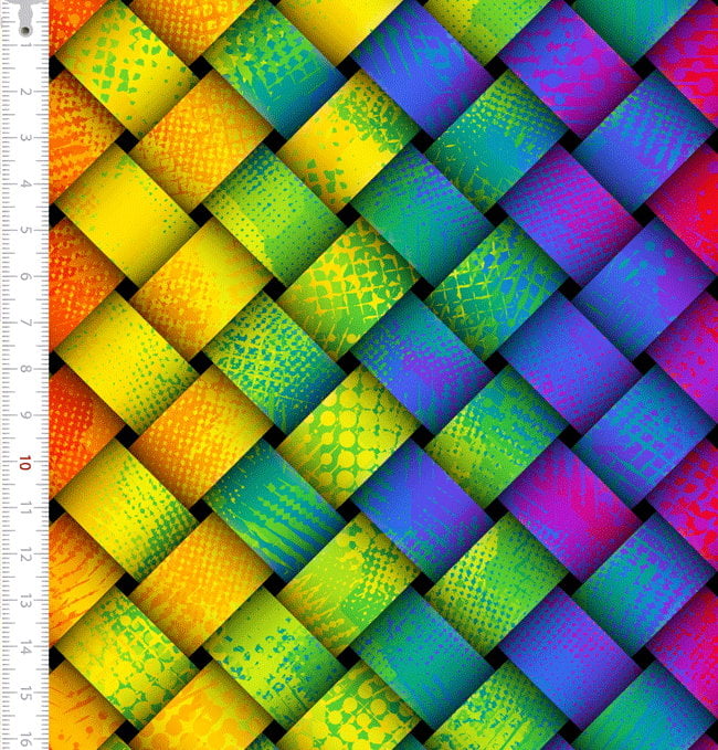 Losangos trançados Cores 9100E6713