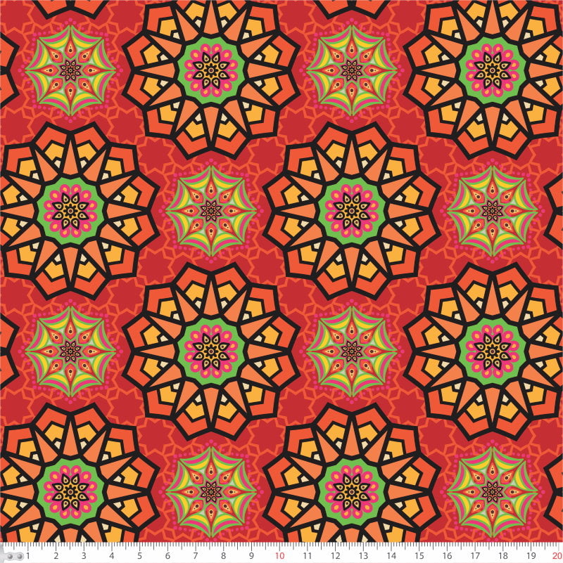 Mandalas Fundo Vermelho 9100e4714