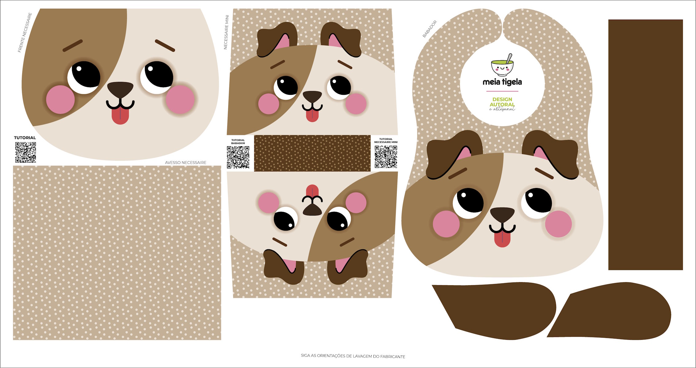 Painel Misturadinho Dog - Meia Tigela