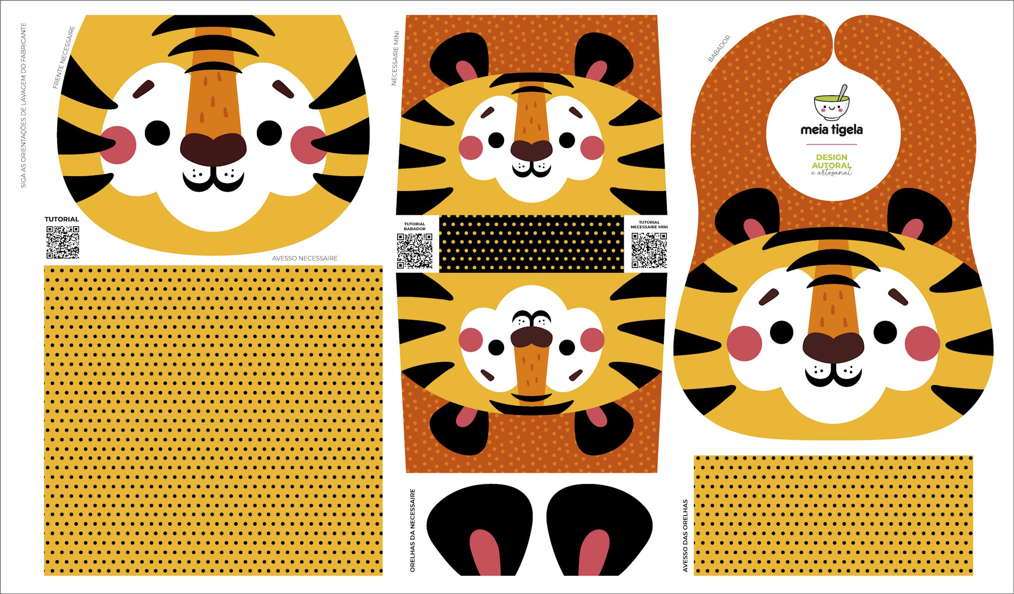 Painel Misturadinho Tigre - Meia Tigela
