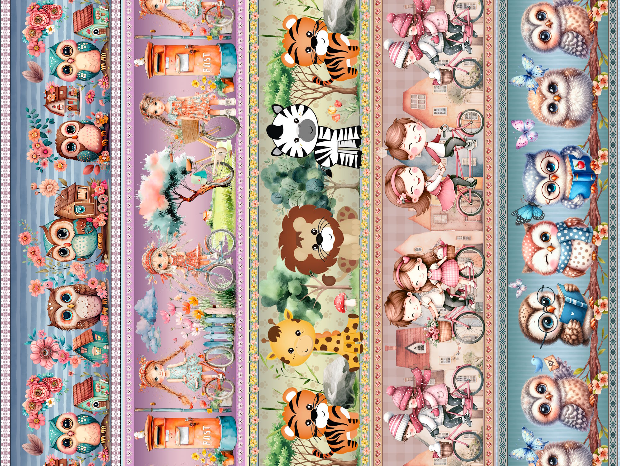 Tricoline Digital Barrados Infantis - A3210