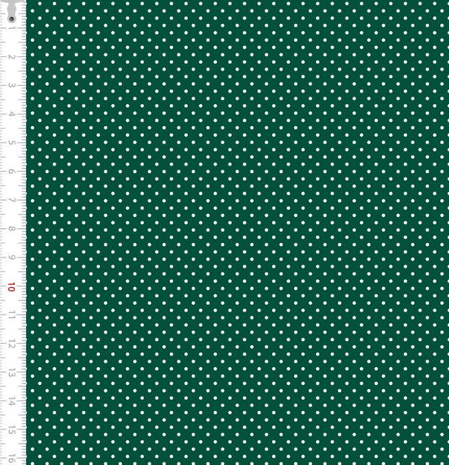 Bolinha Micro desenho 1002V232 - Verde Escuro