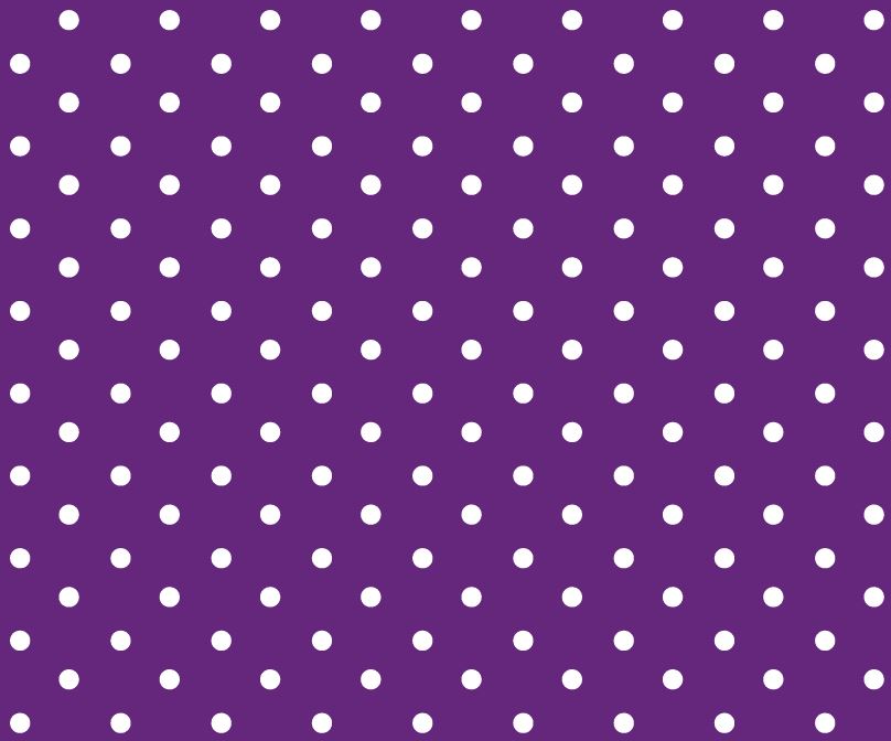 Bolinha Pequena Roxo com Branco 1036tk