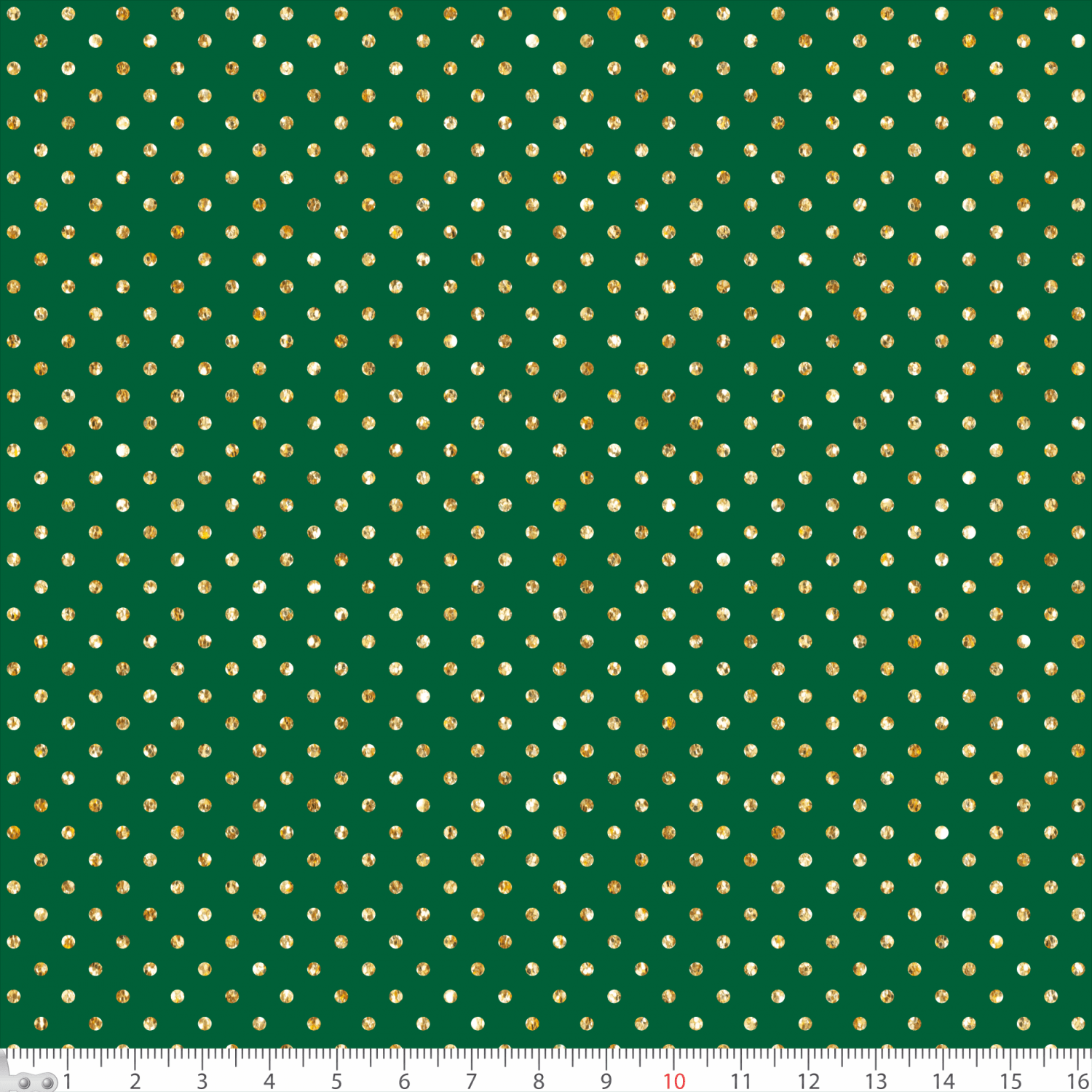 Bolinha Pequena Natal Des p1001 Var059 - Verde com Dourada