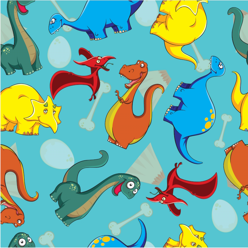 tricoline animal animais dinossauro dino patchwork