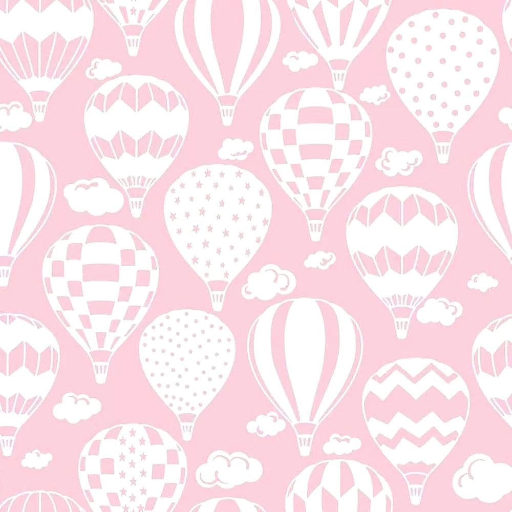 Balão rosa com branco 3081