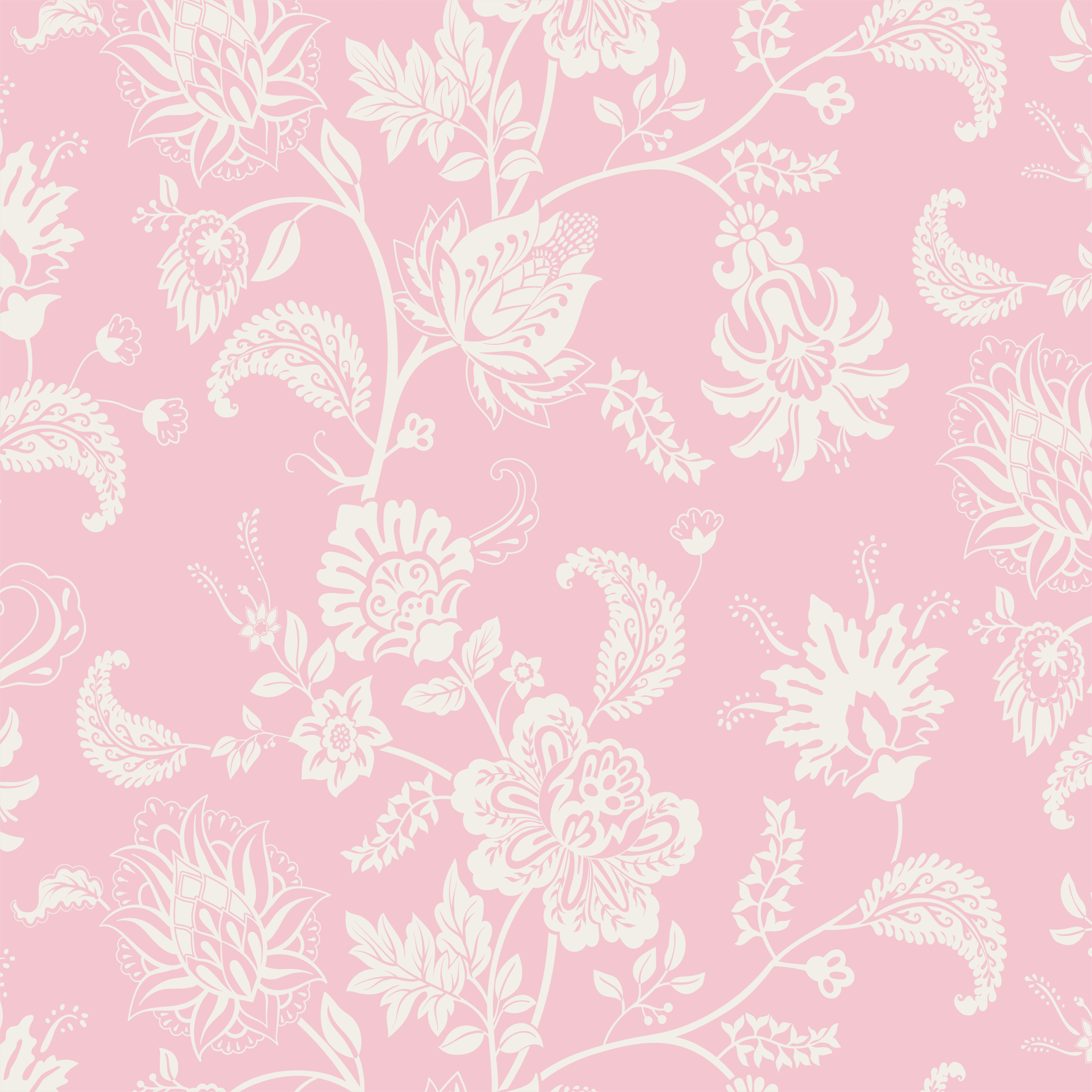 Floral fundo Rosa bebe 1297v138