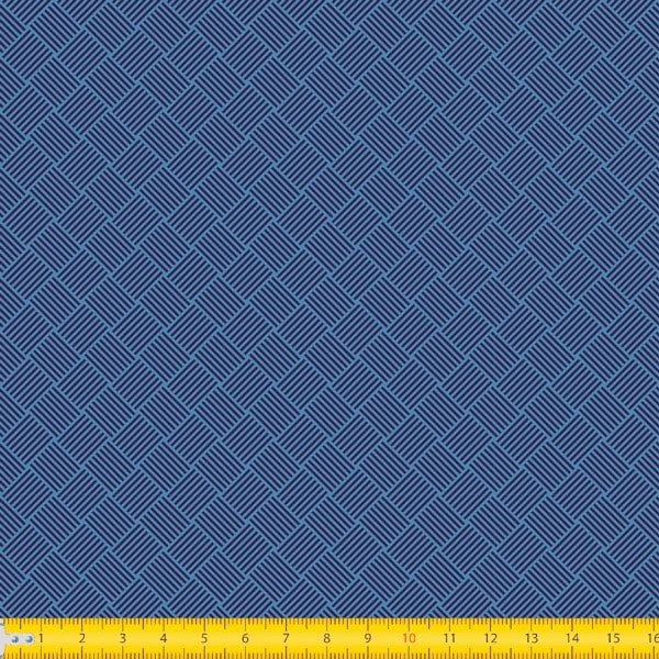Geométrico Traços Azul vintage 1186 Var04