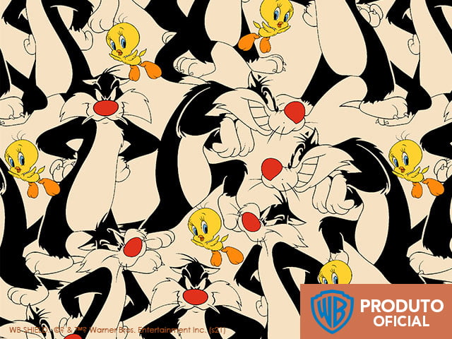Looney Tunes Frajola e Piu Piu 11v02 - Fundo Amarelo