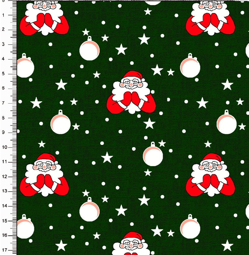 Noel fundo verde - Natal  5385 Var02