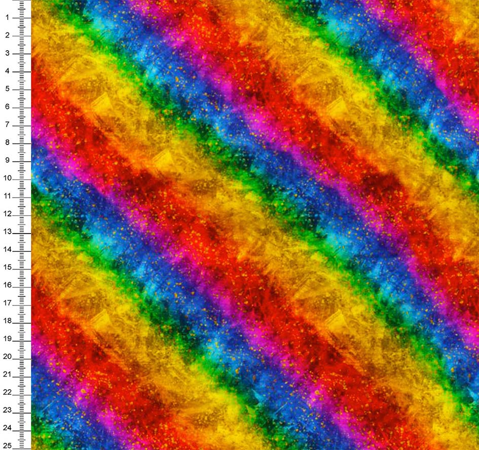 Tecido Tricoline Arco Iris Diagonal 9100e7155