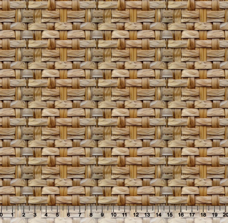 Tecido Sarja Impermeável Textura Palha 3D 84521S DZ