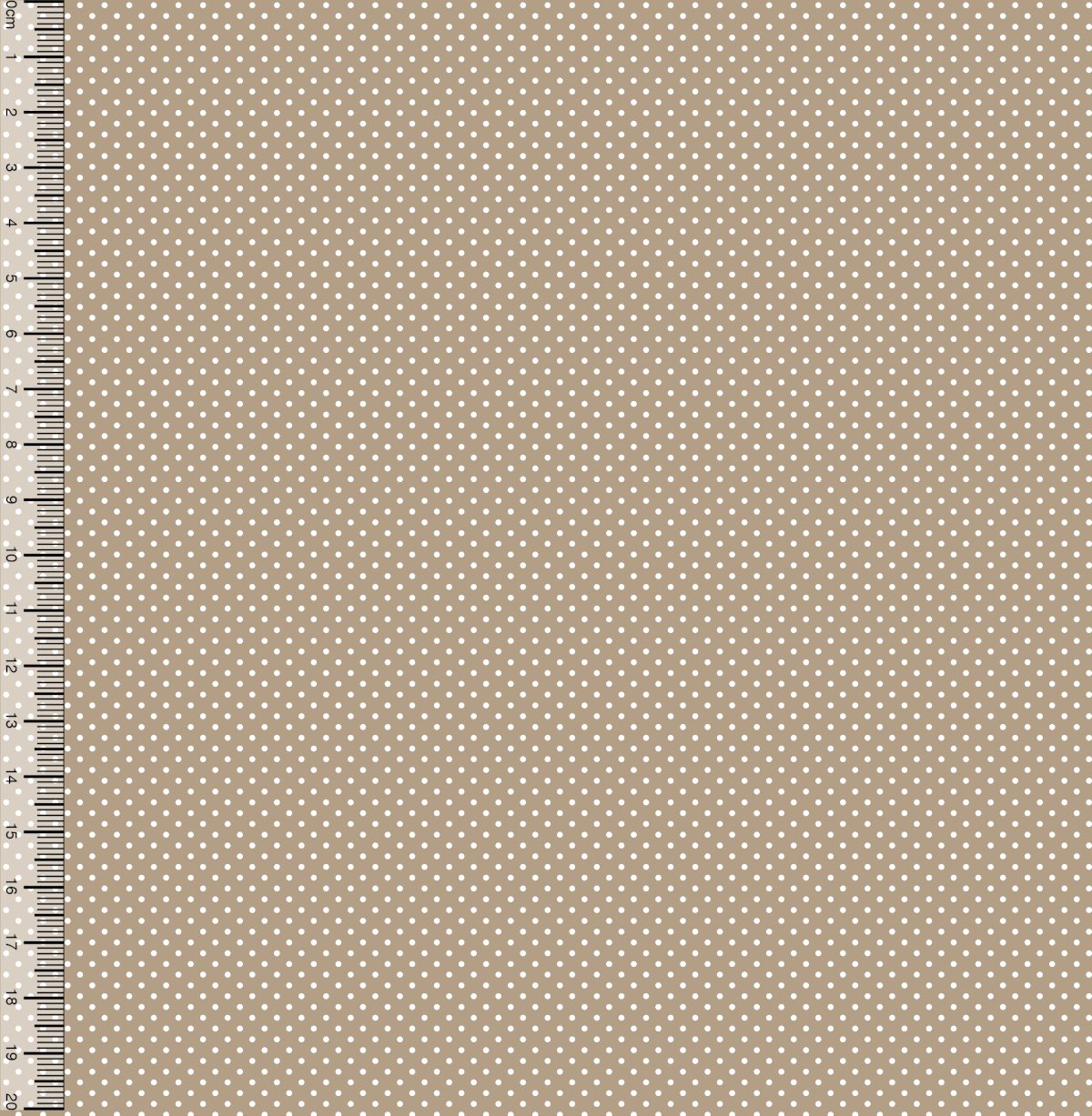 Tecido Tricoline Bolinha Micro Kaki 99323-1043