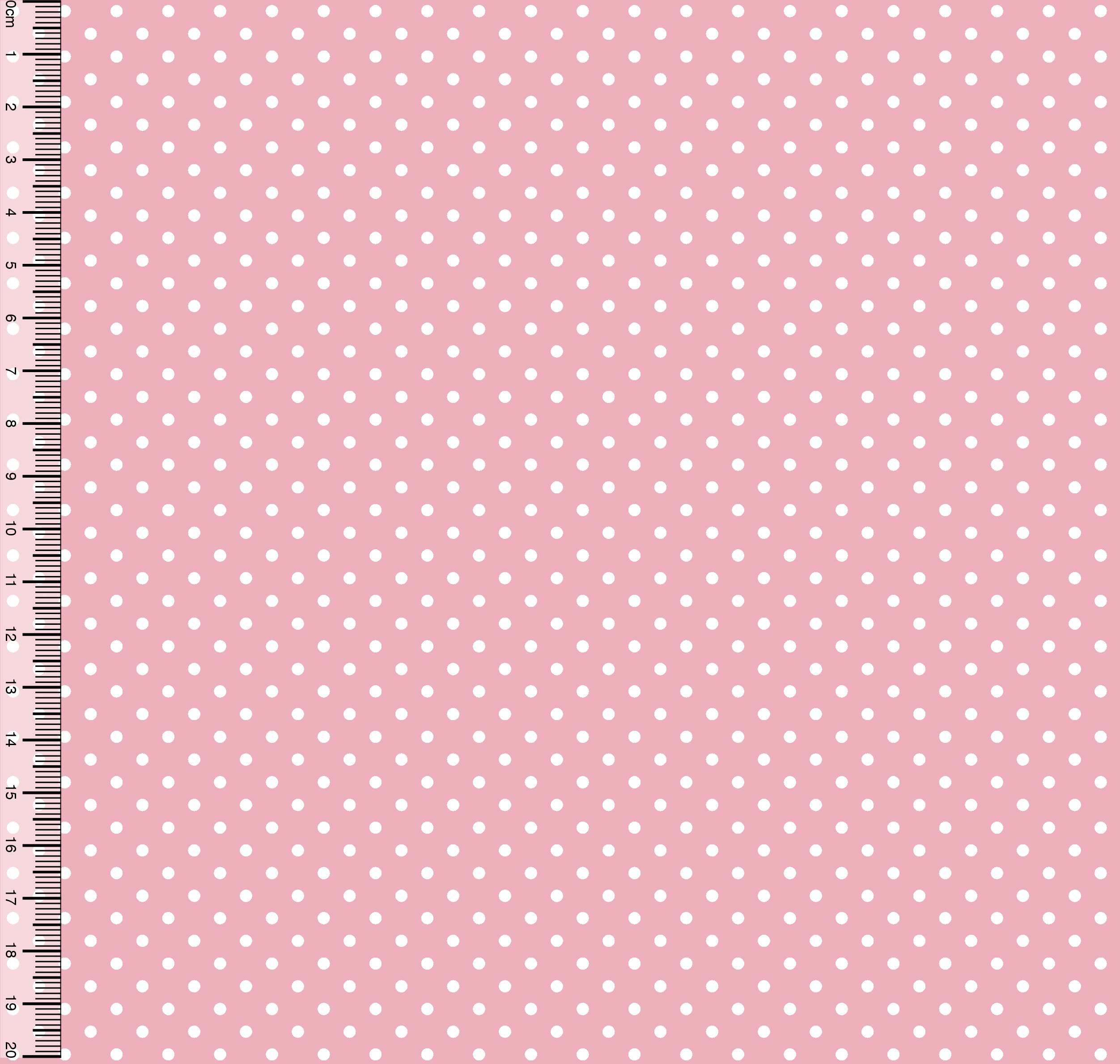 Tecido Tricoline Bolinha Pequena Rosa 03191-1036