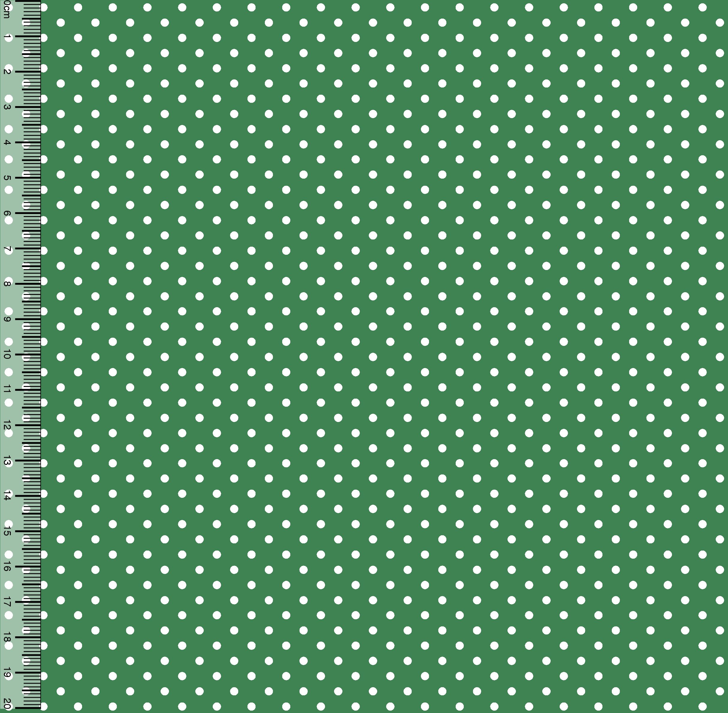 Tecido Tricoline Bolinha Pequena Verde 03191-1040
