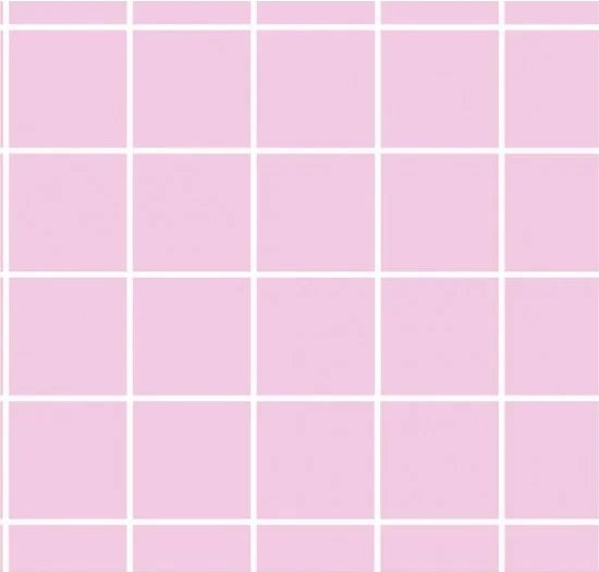 Tricoline Estampada Grid cor 11 (Rosa c/ Branco)  - Tecidos Caldeira