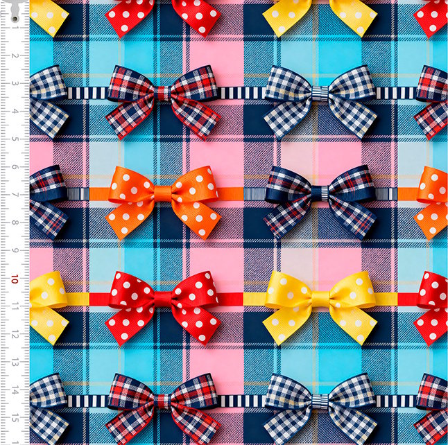 Tricoline Festa Junina Laços 9050V472