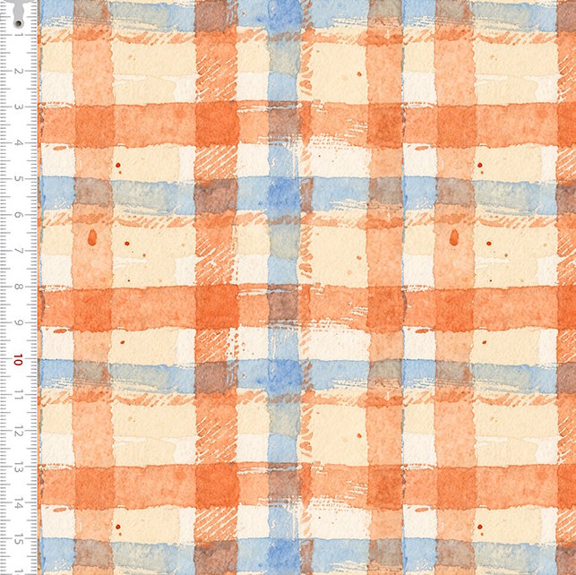 Tricoline Festa Junina Xadrez Bege 9050V470