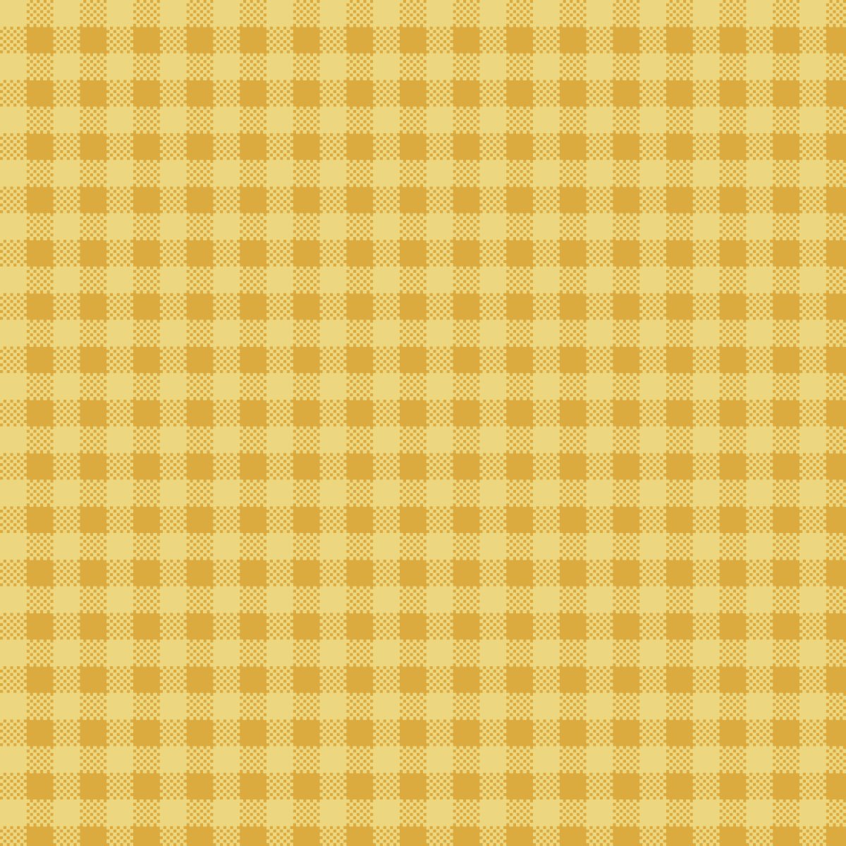 Xadrez Amarelo Claro Coleção Verão